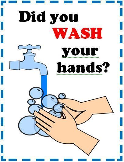 pinterest hand washing poster classroom posters elementary hand hygiene