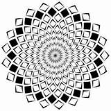 Fibonacci Pages Coloring Mandala Getcolorings Deco sketch template