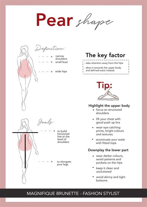 Find Your Body Shape And How To Dress Them Ultimate Guide Pear Shape