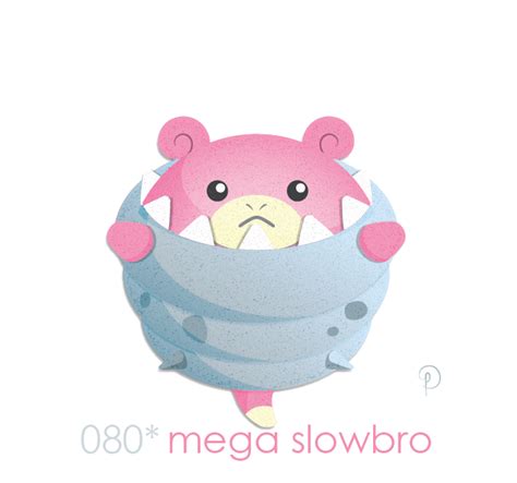 poké dots — mega slowbro it looks so sad though i
