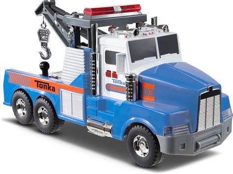 tonka mighty motorized tow truck toy vehicle amazoncomau toys games
