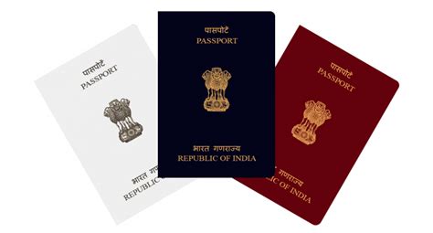 types  passport  india  color  guider