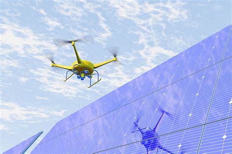 wind turbine drone inspection drone solar panel inspection
