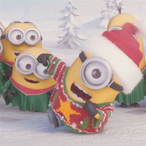 despicable me christmas find and share on giphy