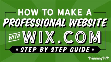 wix website  beginners step  step youtube