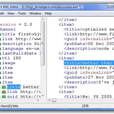firstobject xml editor alternatives  similar software alternativetonet