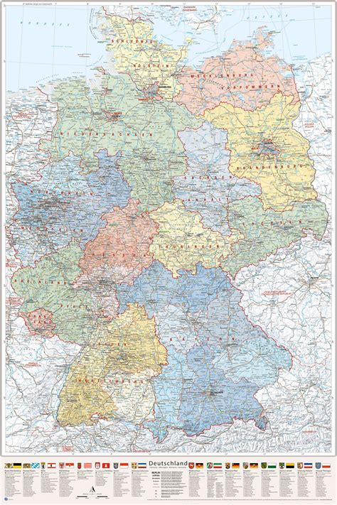 deutschland karte massstab