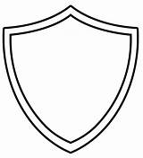 Coloring Pages Shield Medieval sketch template