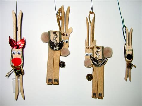 reindeer clothespin ornaments by wdwparksgal on deviantart