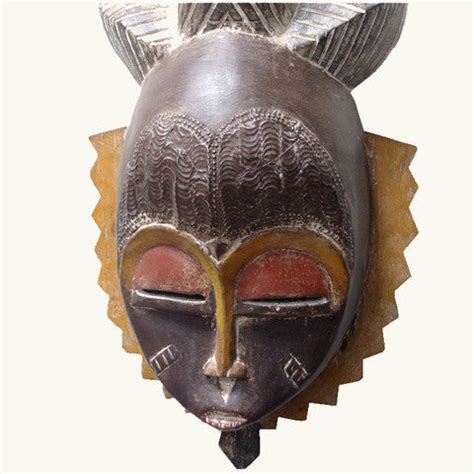 abongo horn african mask ghana  nana mensah  black art depot