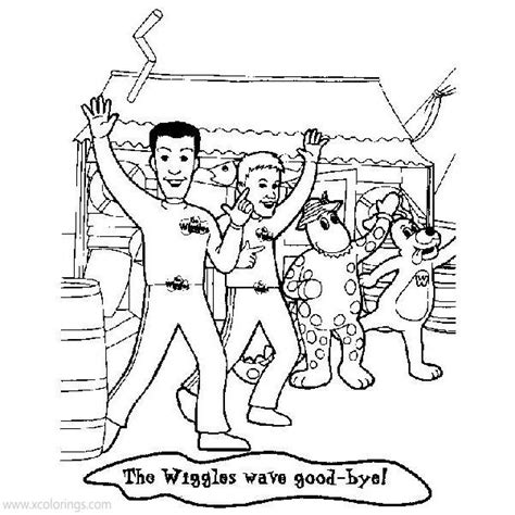 printable wiggles coloring pages  kids coloring library