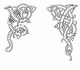 Anglo Saxon Knot sketch template