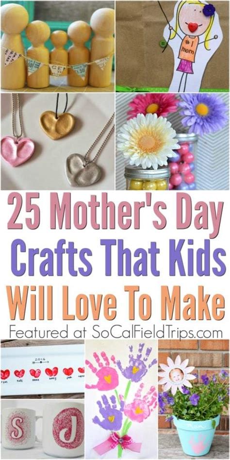 easy mothers day crafts  kids scrap booking