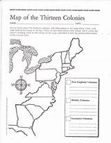 Colonies Map 13 Printable Blank England Activities Worksheets Worksheet 7th Social Studies Names Colonial Southern Coloring Quiz Original List Grade sketch template