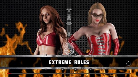 Streets Of Rage Wrestling Blaze Vs Nora Extreme Rules