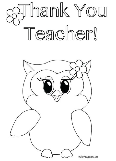 teacher appreciation coloring pages printable  getcoloringscom