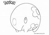Coloring Pages Pokemon Munna Printable Kids sketch template