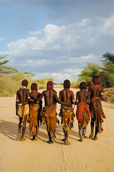 «hamer Women Hamer Tribe Lower Omo Valley Southern Ethiopia Africa