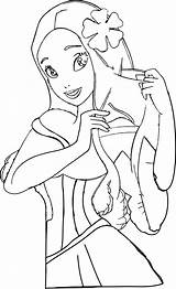 Coloring Pages Girl Nice Wecoloringpage Girls sketch template