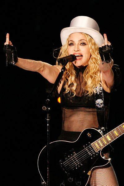 Madonna Madonna Middle Finger Celebrities