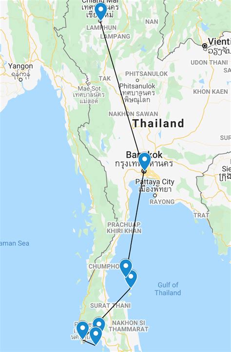 week thailand itinerary wallflower  wanderland