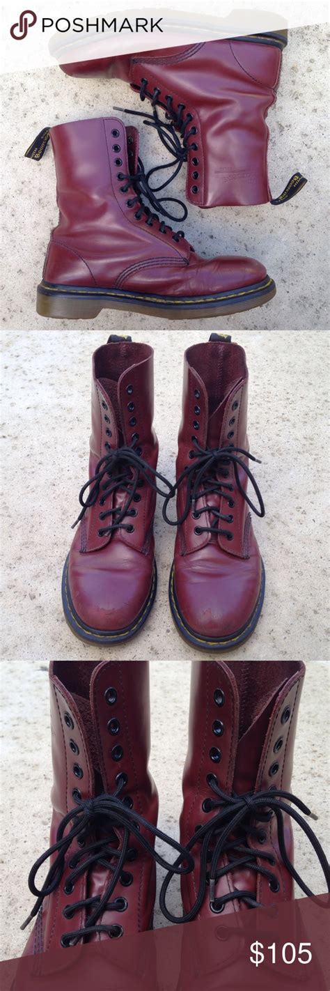 oxblood dr martens oxblood high quality shoes boots