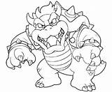 Bowser Mario Coloring Pages Dry Drawing Print Coloriage Super Printable Jr Bros Wii Color Imprimer Kart Characters Getdrawings Dessin Colorings sketch template