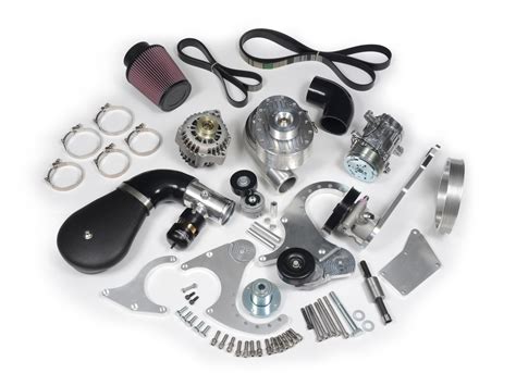 torqstorm  supercharger kits include  complete accessory drive