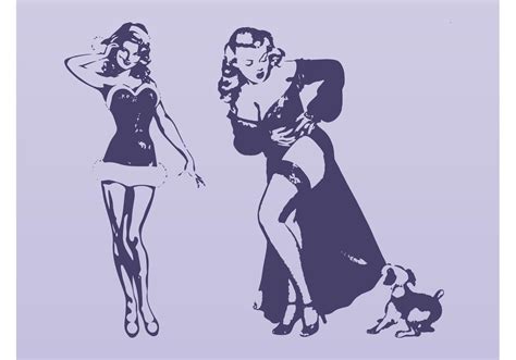 sexy pinup girls download free vector art stock graphics and images