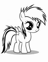 Coloring Pages Pony Little Printable sketch template