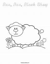 Sheep Coloring Baa Lamb Built California Usa sketch template