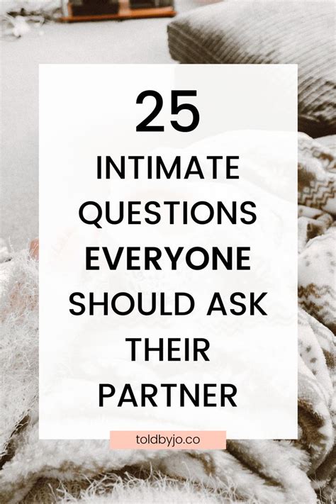 25 intimate questions everyone should ask their partner in 2021