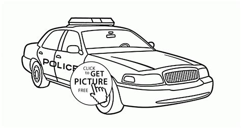 printable police car coloring pages printable word searches