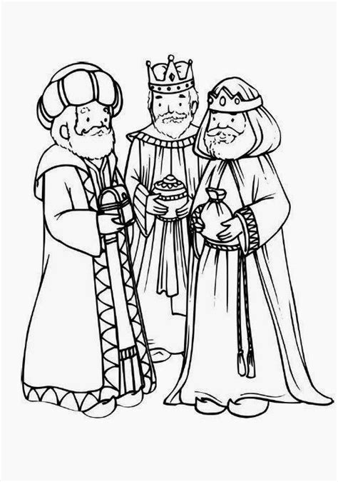 blog catolico navideno imagenes de los reyes magos  colorear