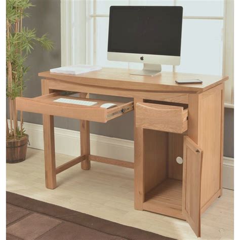 crescent solid oak furniture small computer desk home office