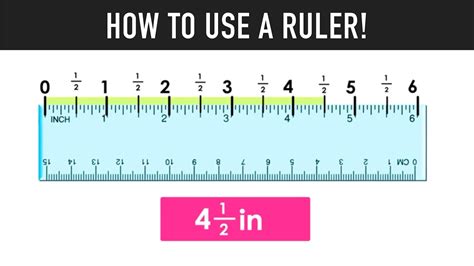 ruler  measure inches youtube