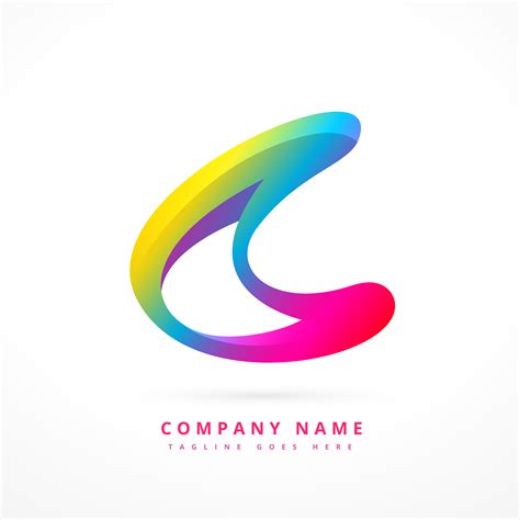 creative colorful logo template design   vector art stock graphics images