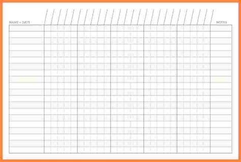 blank spreadsheet template printable fresh   printable blank