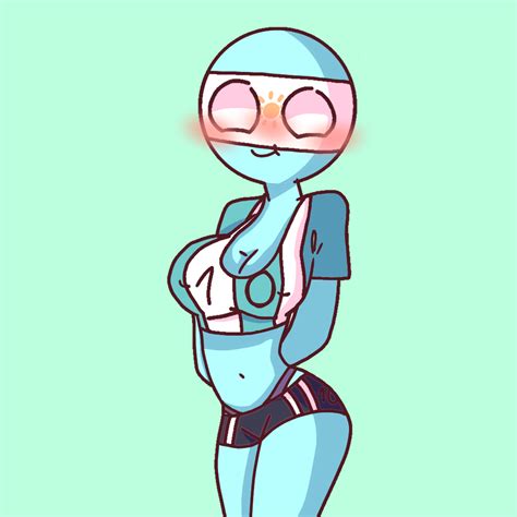 Rule 34 Argentina Countryhumans Big Breasts Blush