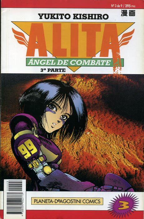 Alita Angel De Combate 1995 Planeta Deagostini 3ª Parte 3 Ficha