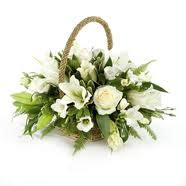 simple basket flower shop clontarf dublin ireland