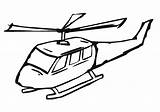 Helicopter sketch template