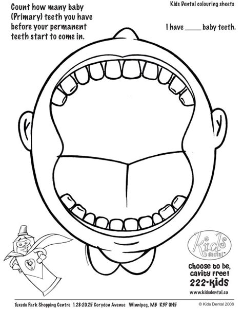 coloring pages teeth coloring page pediatric dental coloring