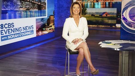 norah o donnell takes over as anchor on cbs evening news hollywood