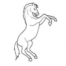 horse  wings large horses horse coloring pages coloring pages