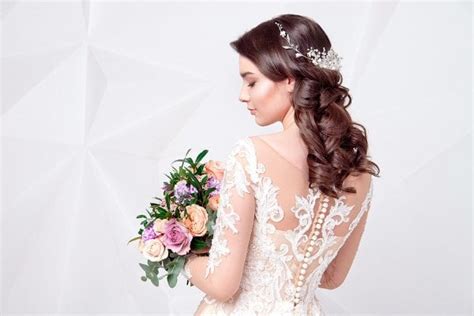 bride  wedding hairstyles   hair lengths