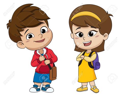 kids standing clipart   cliparts  images  clipground