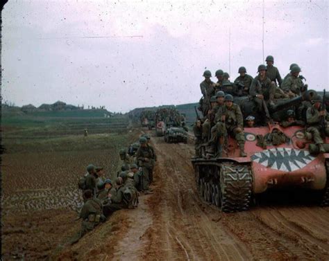 M4a3e8 76mm Co C 89th Tank Battalion Rices Red Devils Han