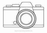 Camera Drawing Easy Drawings Cartoon Paintingvalley sketch template