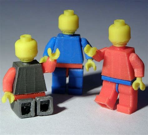 lego minifigure   printing cgtradercom